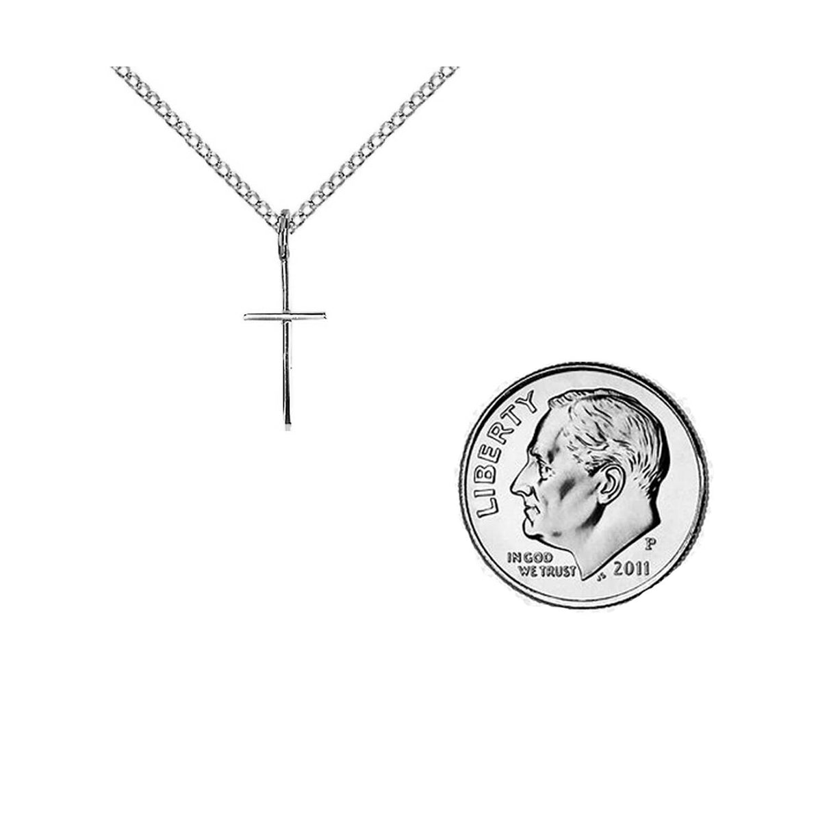 Sterling Silver Cross Pendant 0014SSS