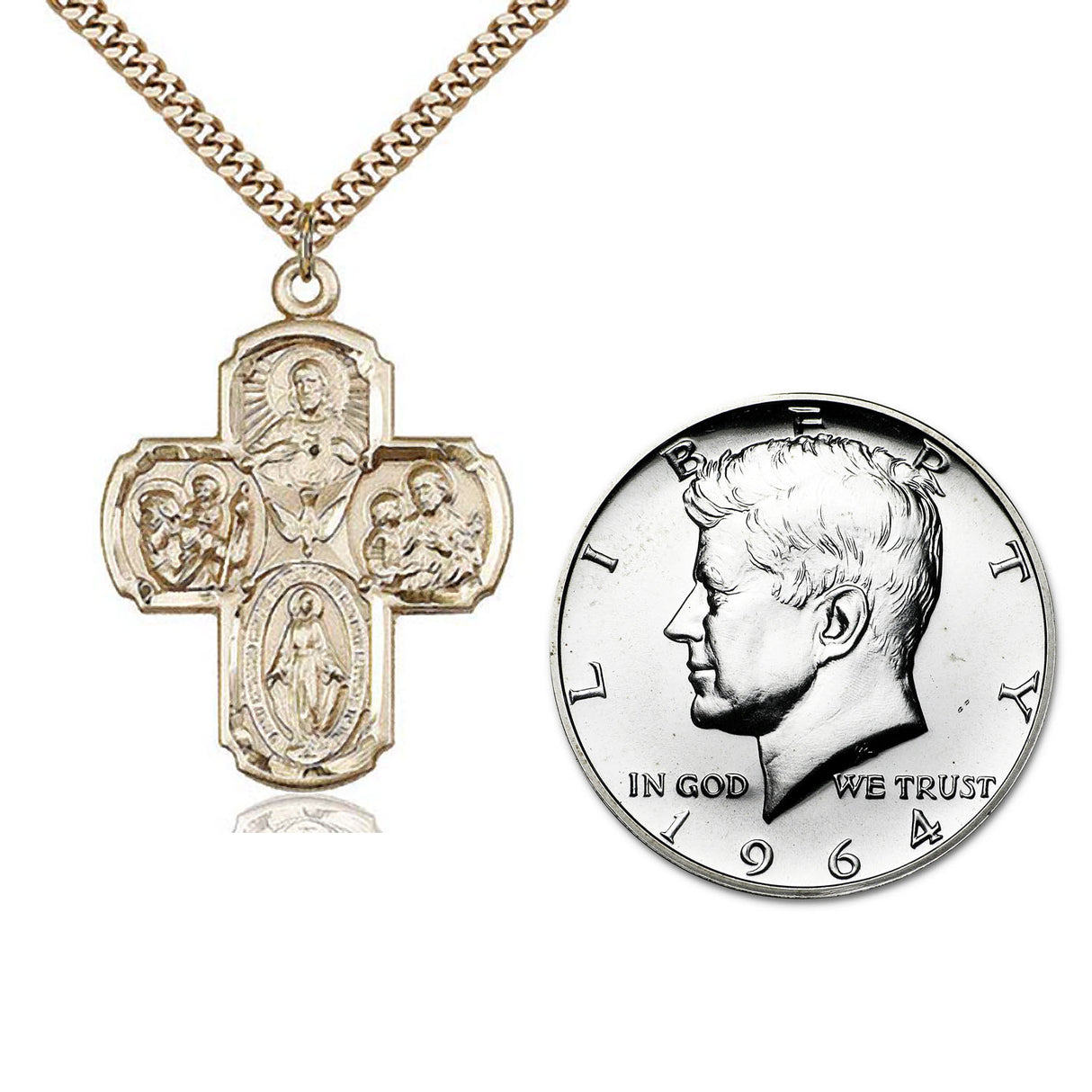 Gold Filled 5-Way Pendant 0040GF24G