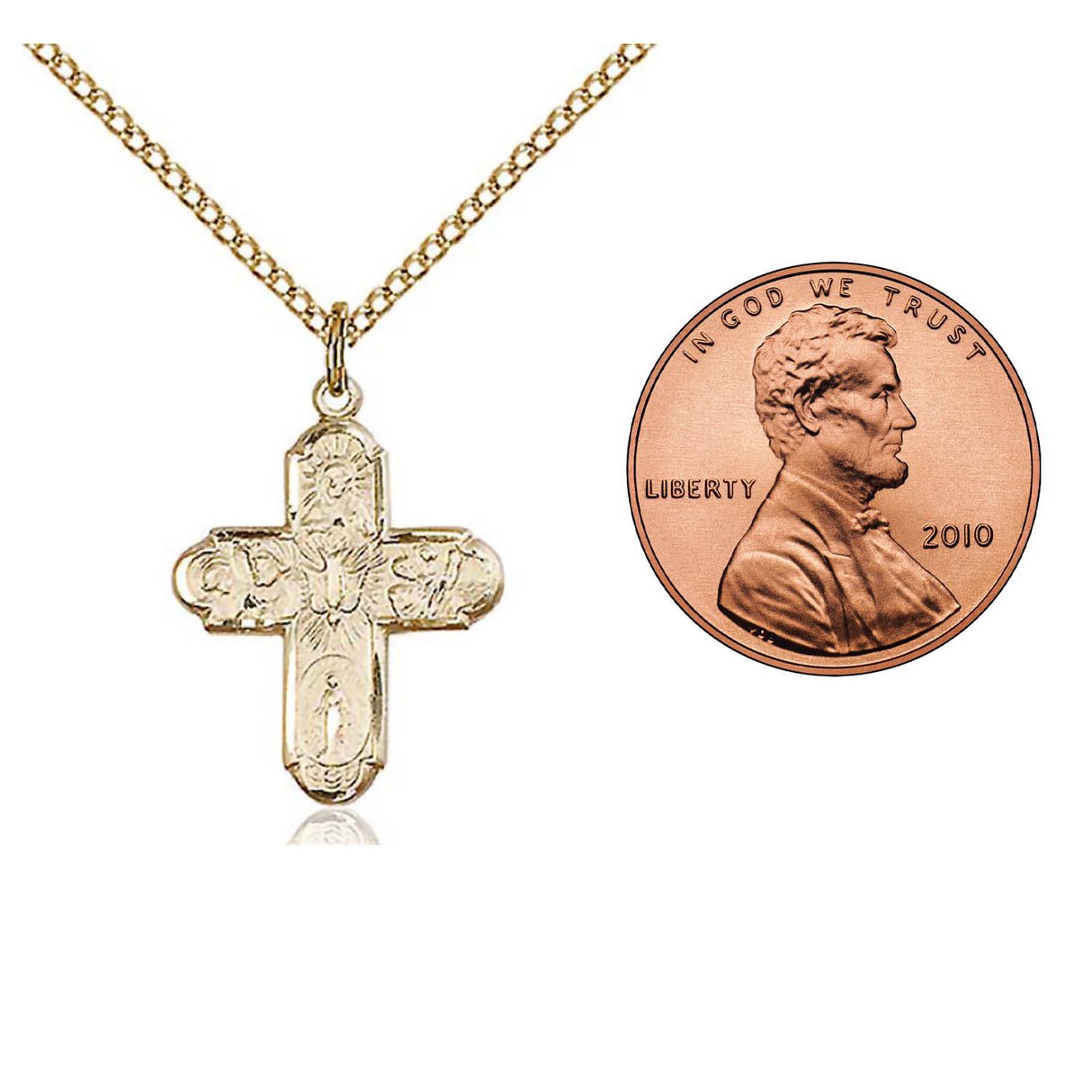 Gold Filled 5-Way Pendant 0044GF/18G