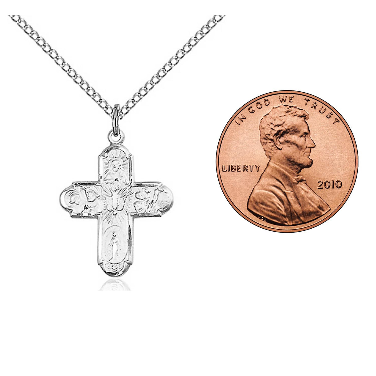 Sterling Silver 5-Way Pendant 0044SPSS18SS