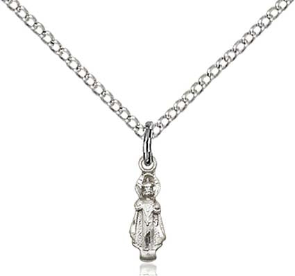 Sterling Silver Infant of Prague Pendant 0209SS/18SS