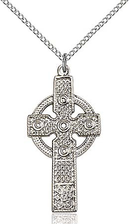 Sterling Silver Irish Kilklispeen Cross Pendant 0242SS/18SS