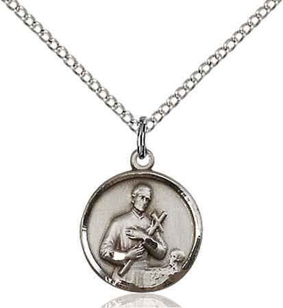 Sterling Silver St. Gerard Pendant 0601GSS/18SS