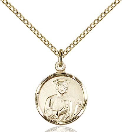 Gold Filled St. Jude Pendant 0601JGF/18GF