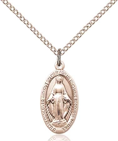 Gold Filled Miraculous Pendant - 0609