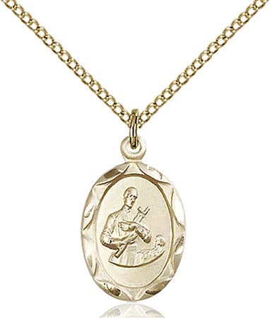Gold Filled St. Gerard Pendant 0612GGF/18GF