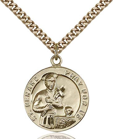 Gold Filled St. Gerard Pendant 0701GGF/24G
