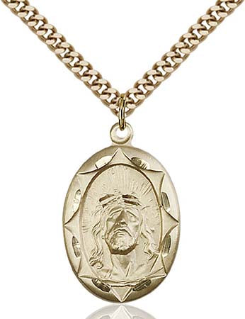 Gold Filled Ecce Homo Pendant 0801EHGF/24G