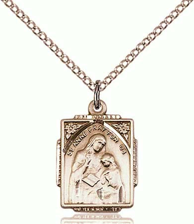 Gold Filled St. Anne Pendant 0804AEGF/18GF