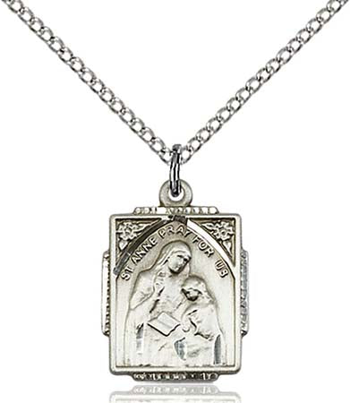 Sterling Silver St. Anne Pendant 0804AESS/18SS
