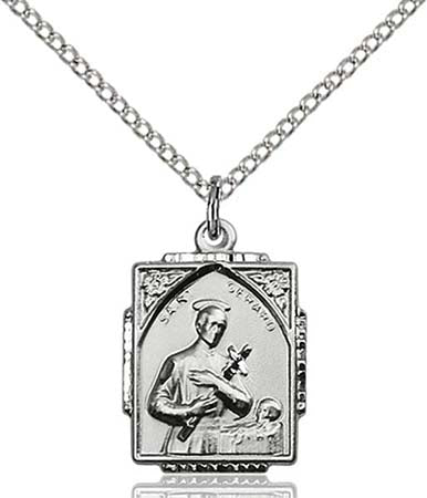 Sterling Silver St. Gerard Pendant 0804GSS/18SS