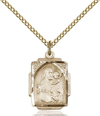 Gold Filled St. Joseph Pendant 0804KGF/18GF