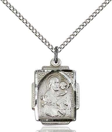 Sterling Silver St. Joseph Pendant 0804KSS/18SS