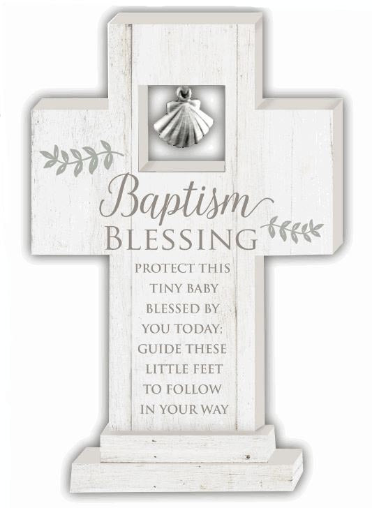 Baptism Standing Blessing Cross SC111