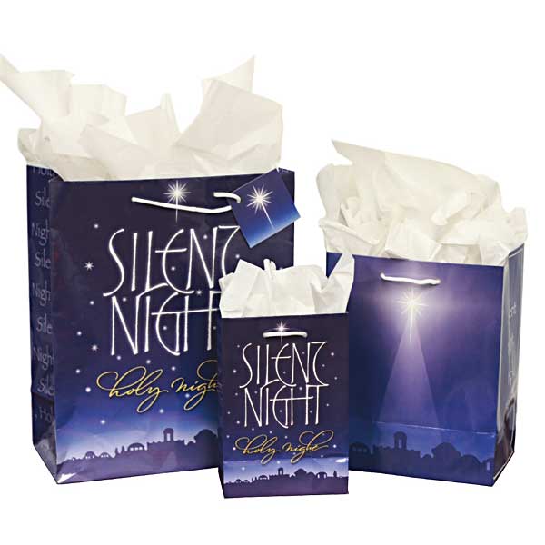 Medium Silent Night Gift Bag