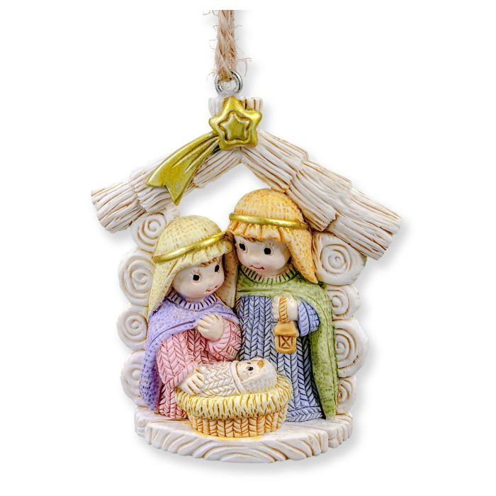 Nativity Yarn Kiddie Ornament 251045