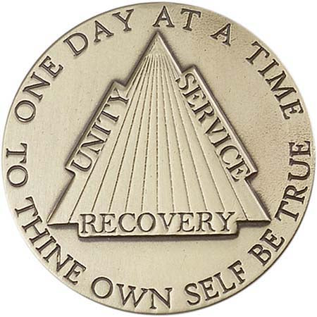 Antique Gold Recovery Visor Clip 1037VG