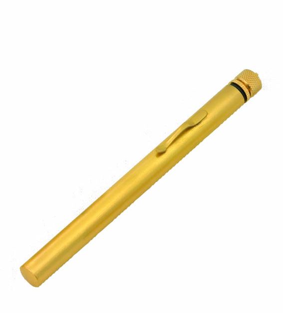 Pocket Style Gold Plate Sprinkler with Clip 9049g