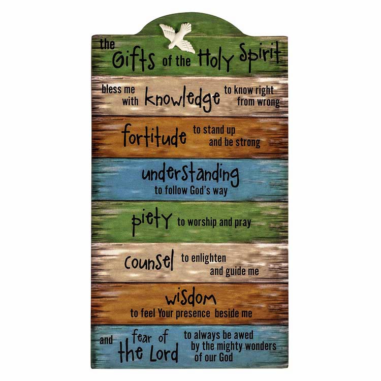 Gifts of the Holy Spirit Wall Decor