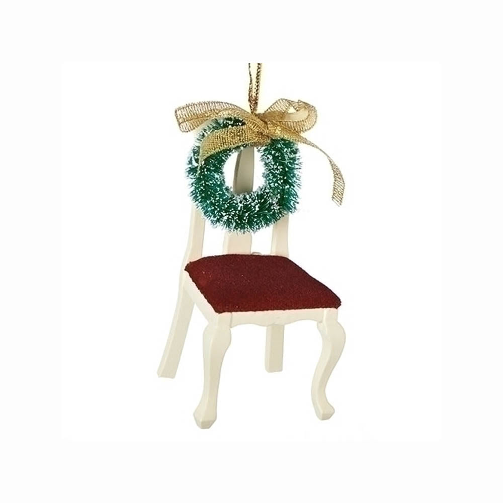 Memorial Chair Ornament - 3-1/2 inches