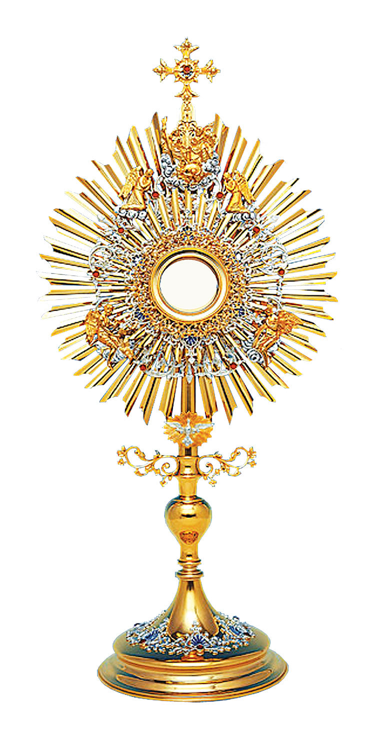 Trinity 31 inch Roman Monstrance - 10-414