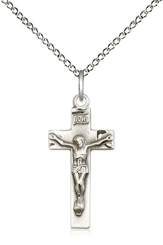 Sterling Silver Crucifix Pendant for Children 0006SS