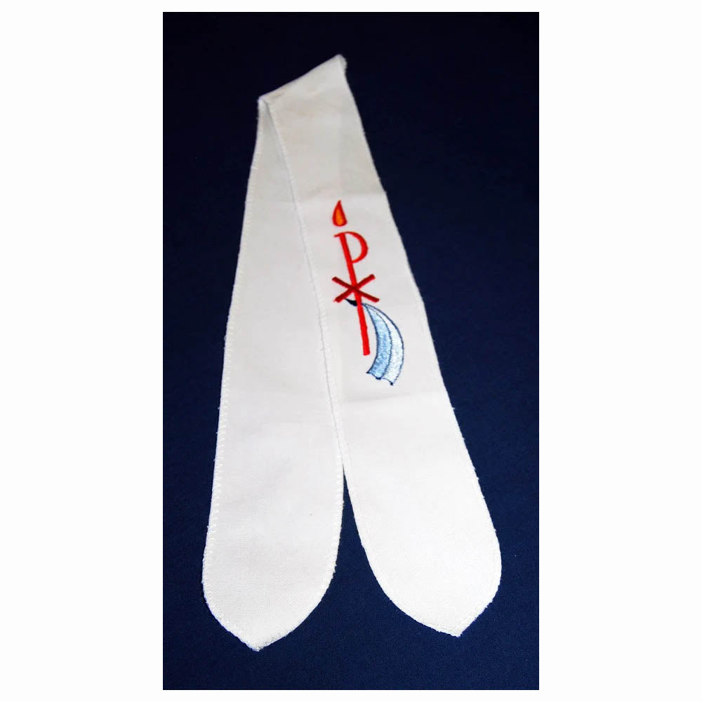 Child's Baptism Stole in Sateen Blend BAP2