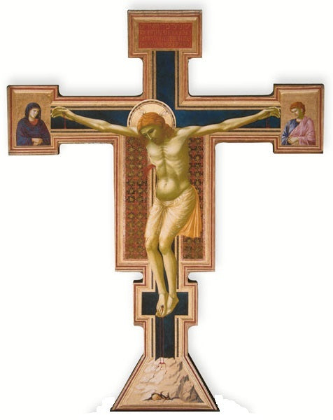 10 inch Giotto Wall Crucifix