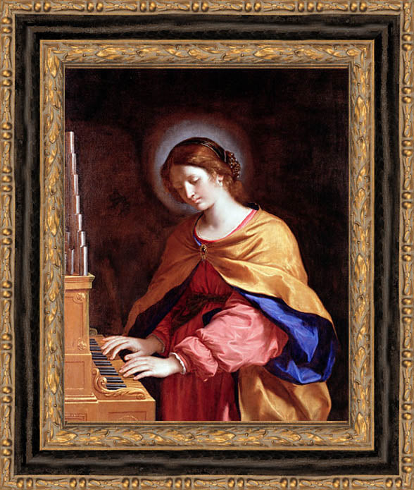St Cecelia Framed Gallery Canvas 16x20 print TR-0544.