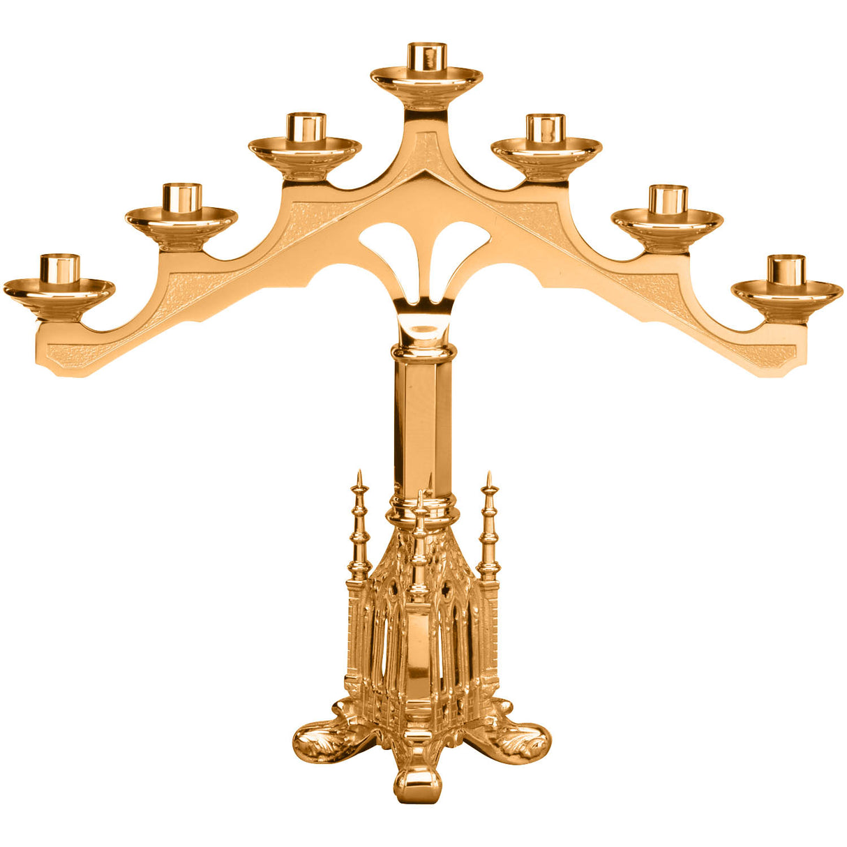 Gothic Altar Candleabra - Fixed Arms 499-8