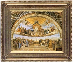 Dispute at the Blessed Sacrament Gallery Canvas Print