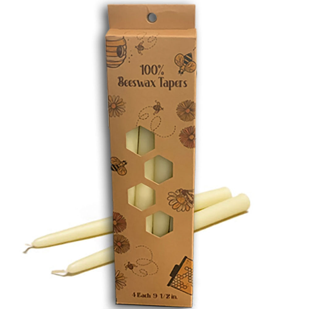 100% Beeswax Home Tapers