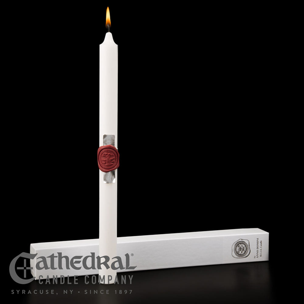 Anno Domini RCIA Deluxe Beeswax Candle 84303201