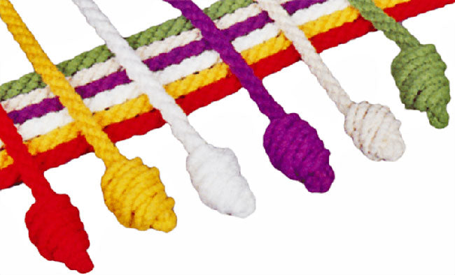 Braided Cotton Monk's Knot Cinctures no. 85