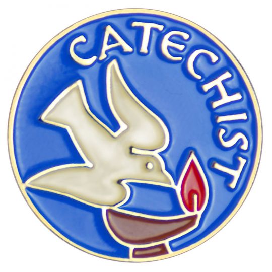 Catechist Enameled Lapel Pin