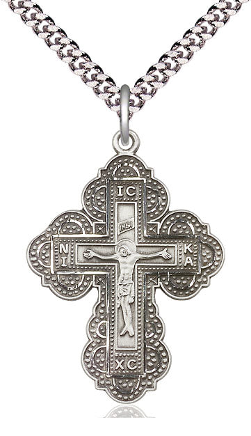 1-1/4 inch Orthodox Irene Cross 0266SS/24S