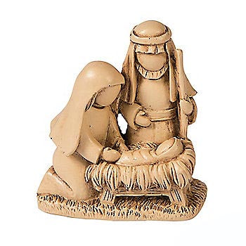 MIni Modern Nativty Figure with Card