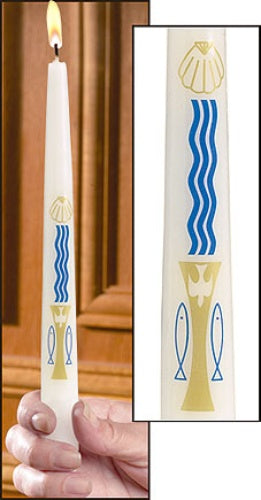 Baptism by Water and the Holy Spirit Candle 71153