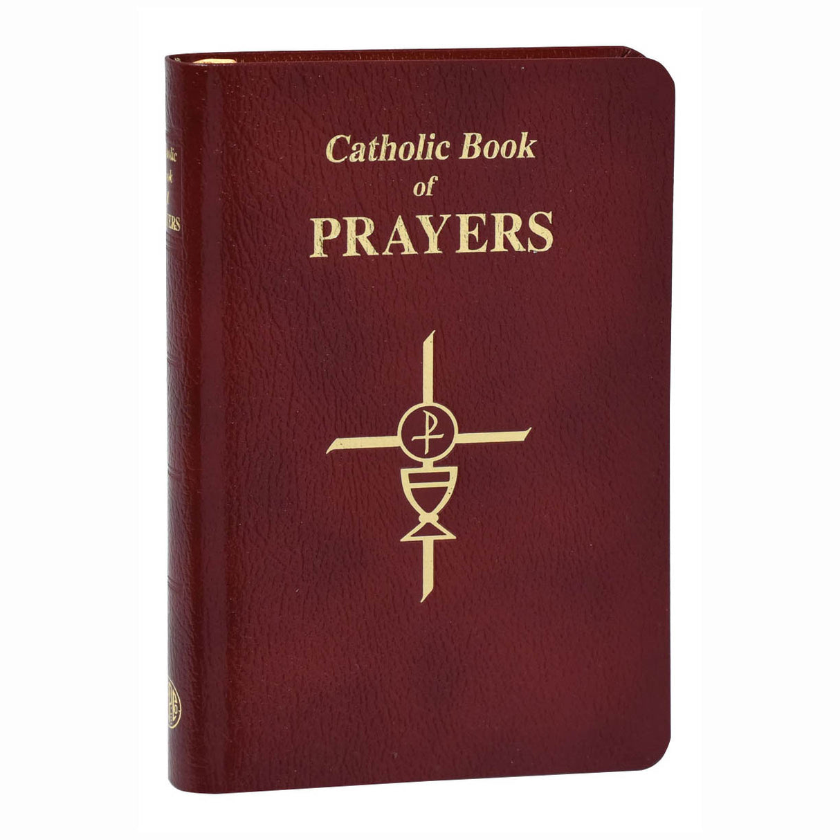 Catholic Book of Prayer Burgundy Leather