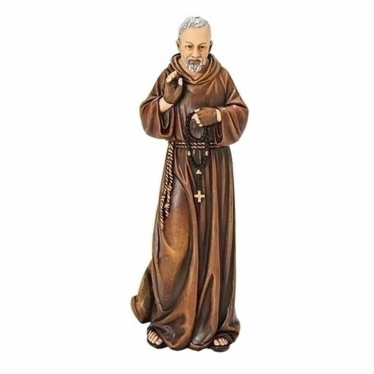 6 inch Saint (Padre) Pio Petricina Statue - from the Joseph Studio Collection