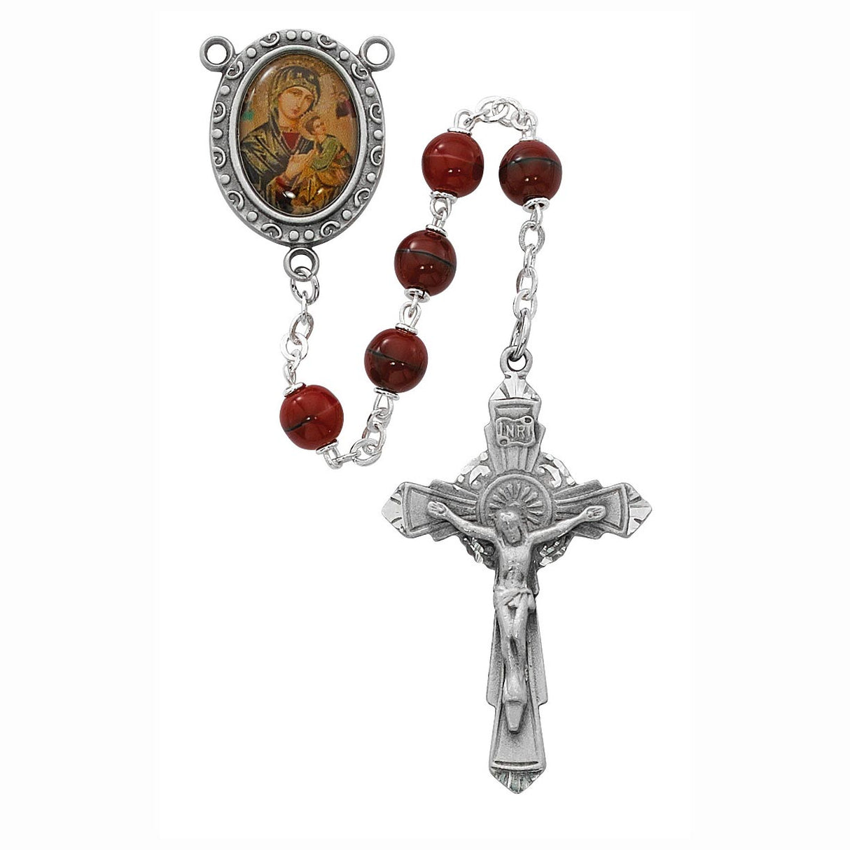 7mm Our Lady of Perpetual Help Rosary