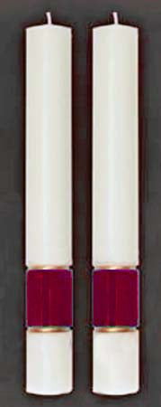 Gloria Complementing Altar Candles - All Sizes & Colors