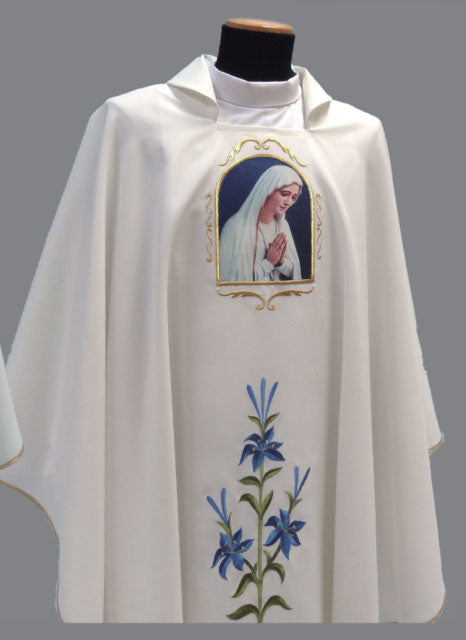Fatima Marian Chasuble no 343