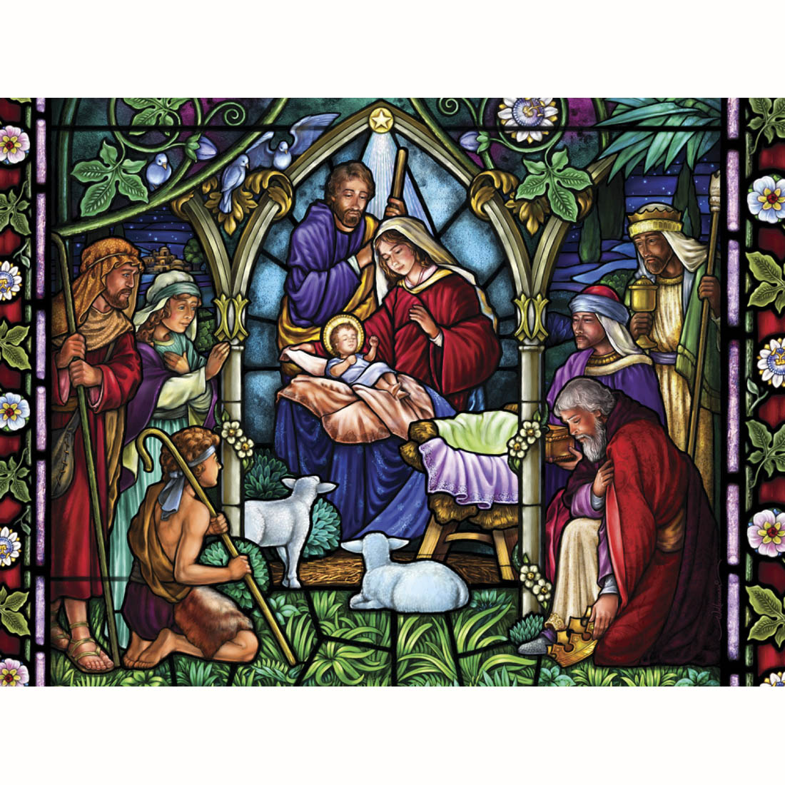 Evening Nativity Jigsaw Puzzle 550 pieces