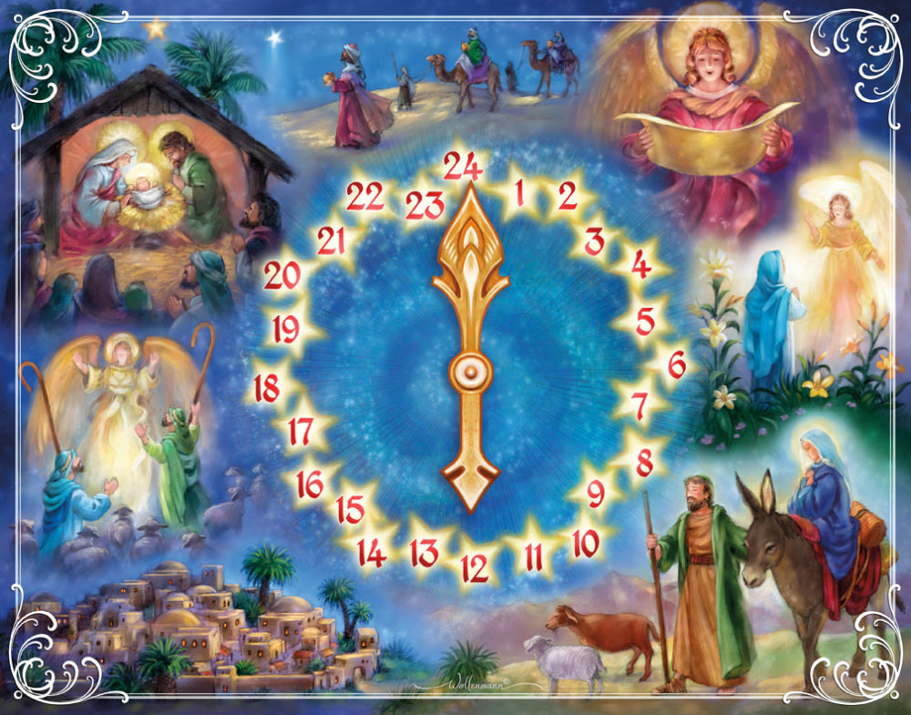 Journey to Bethlehem Large Spinner Advent Calendar