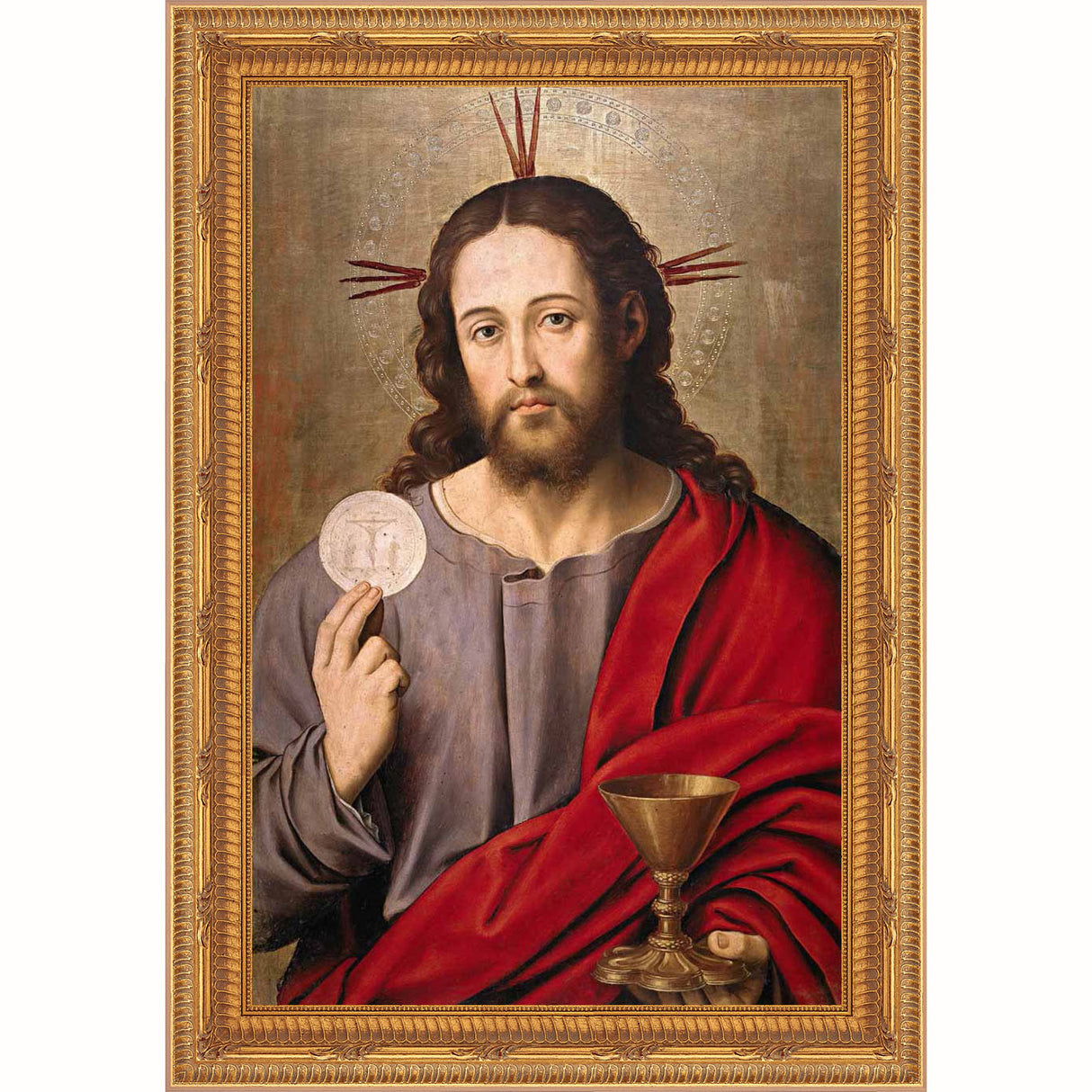 Christ the Redeemer Gold Framed Giclee Print