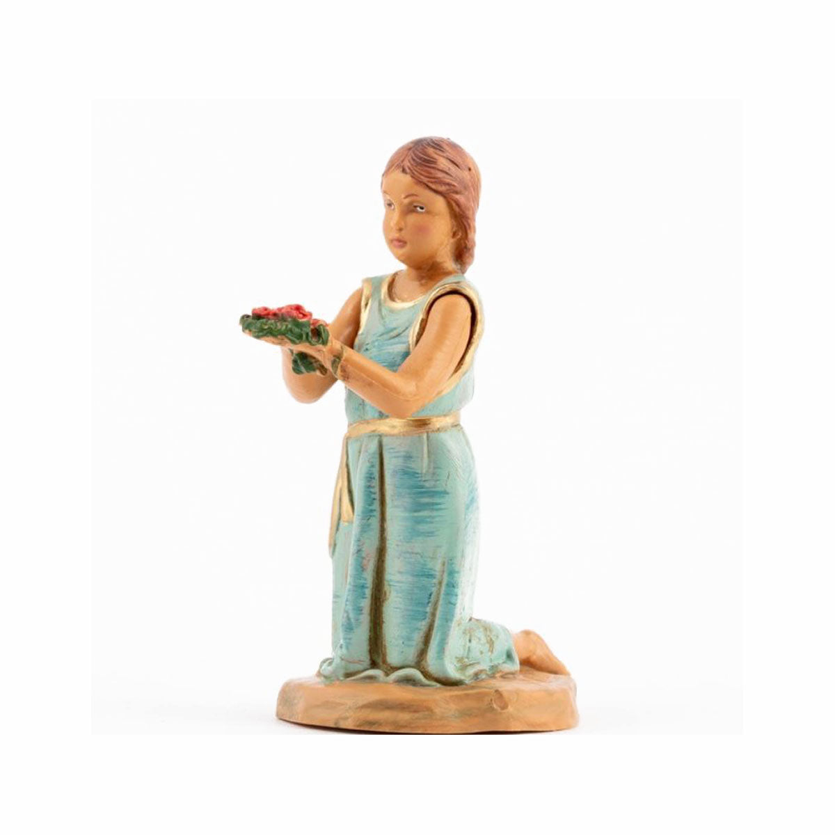 Madeline Girl with Roses Figure - Fontanini 54038