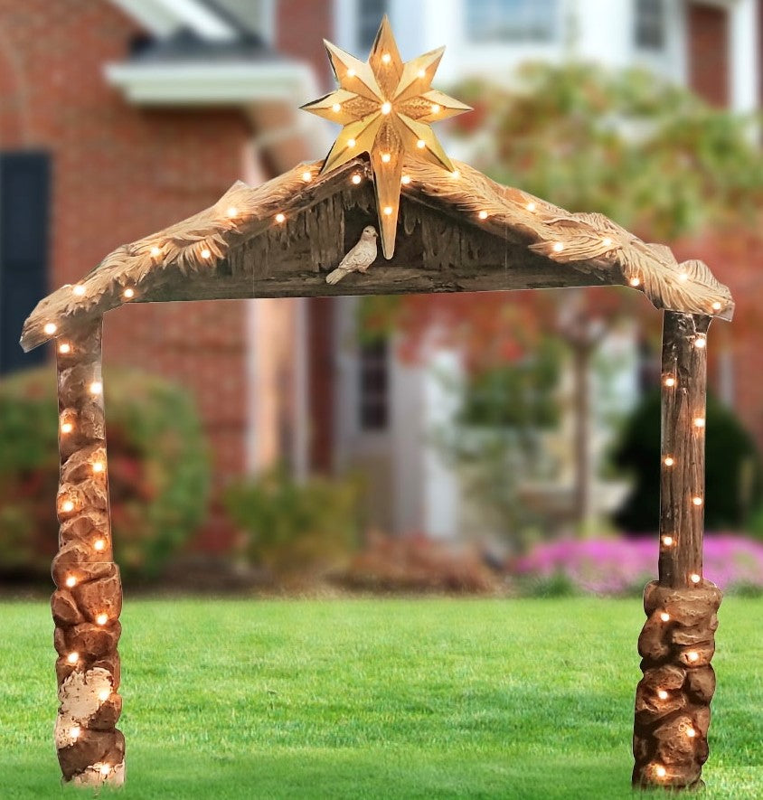 Outdoor Stable for Real Life Nativity