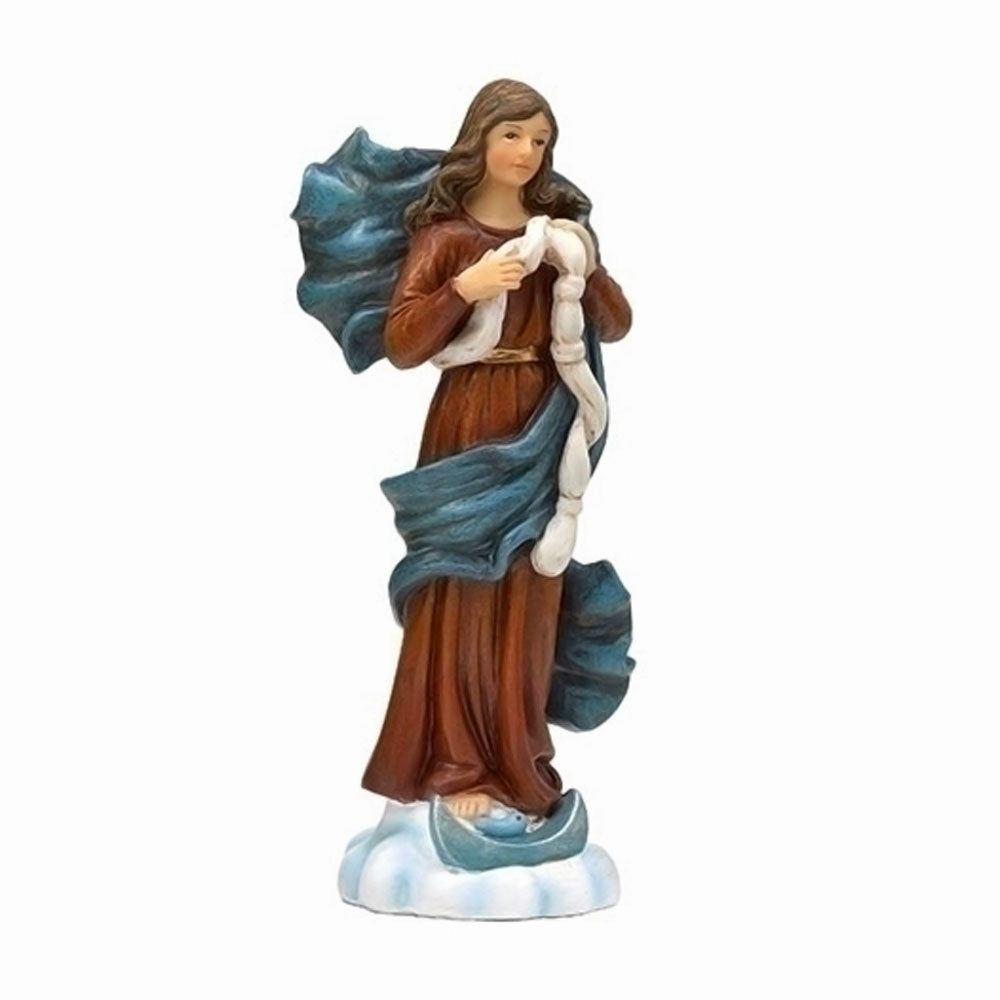 Mary, Undoer of Knots 4.25 inch boxed figure and holy card