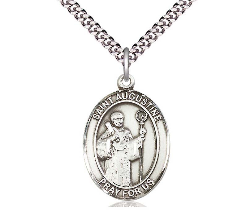 St. Augustine Medal 8007SS